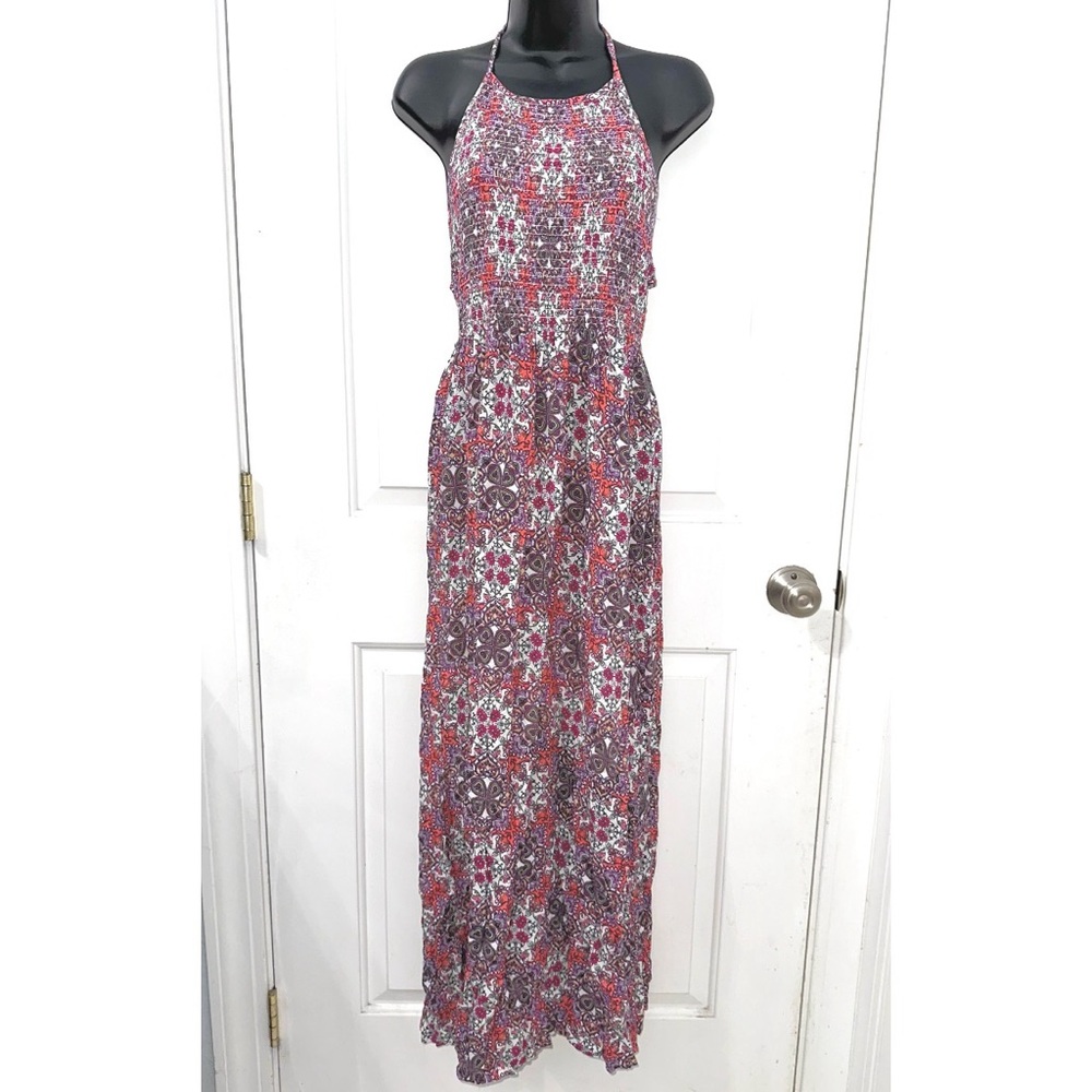 Derek Heart maxi dress with smocked bodice